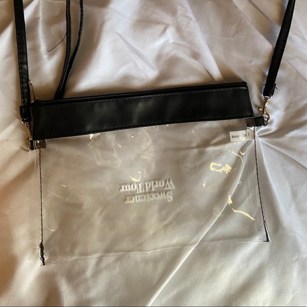 Ariana Grande Sweetener World Tour clear purse
